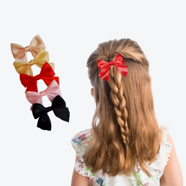 Mini Tail bow ( Pack of 4 )