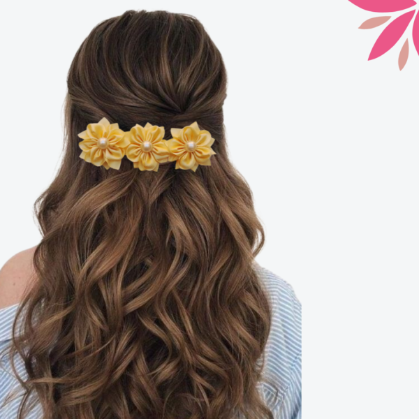 Flowers Hair Clip